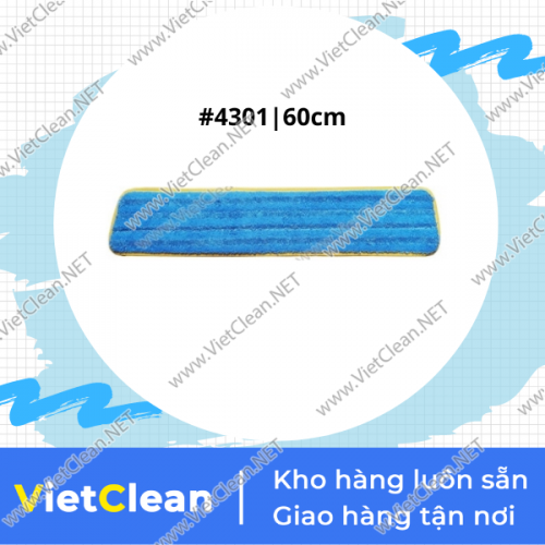 Giẻ lau sàn microfiber 60cm 4301