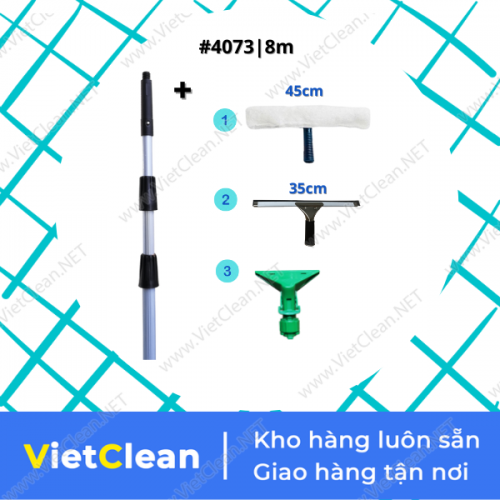 Bộ cây lau kính 4073 | 8m