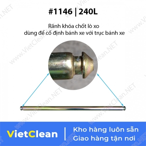 Trục thùng rác nhựa 1146