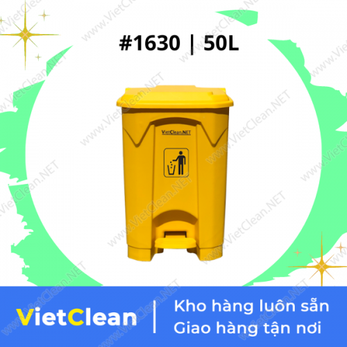 Thùng rác đạp chân 50L