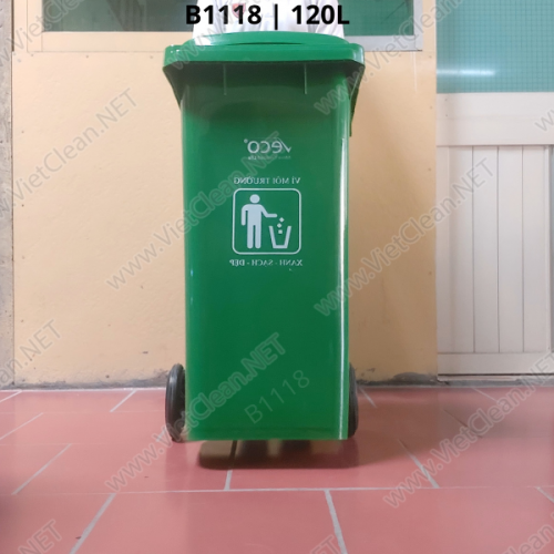 Thùng rác nhựa 120 lít