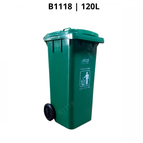 Thùng rác nhựa 120 lít