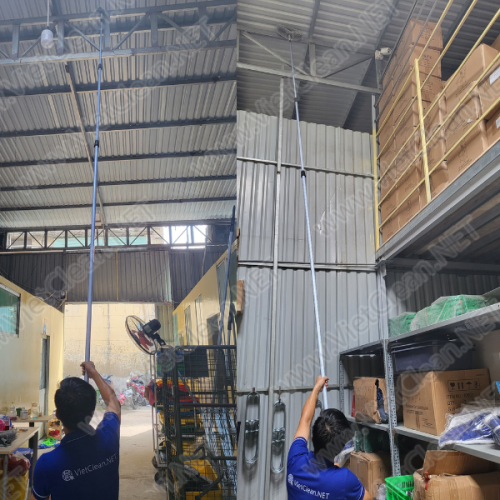 Bộ cây quét mạng nhện 9m