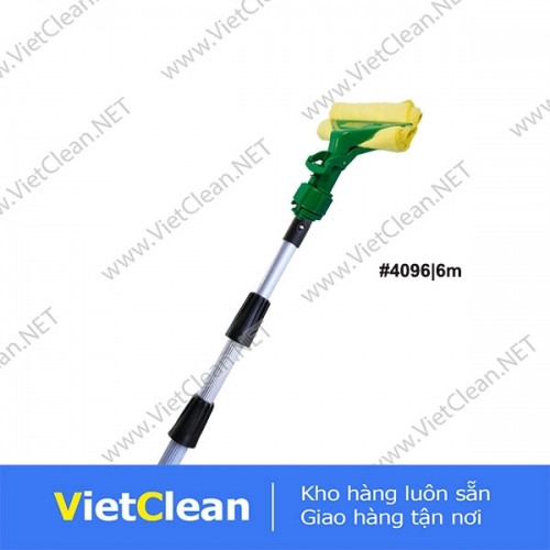 Bộ cây lau trần 6m đầu kẹp khăn lau