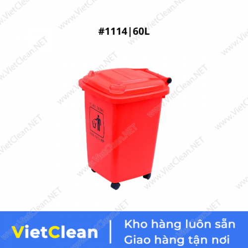 Thanh Lý - Thùng rác nhựa 60 lít
